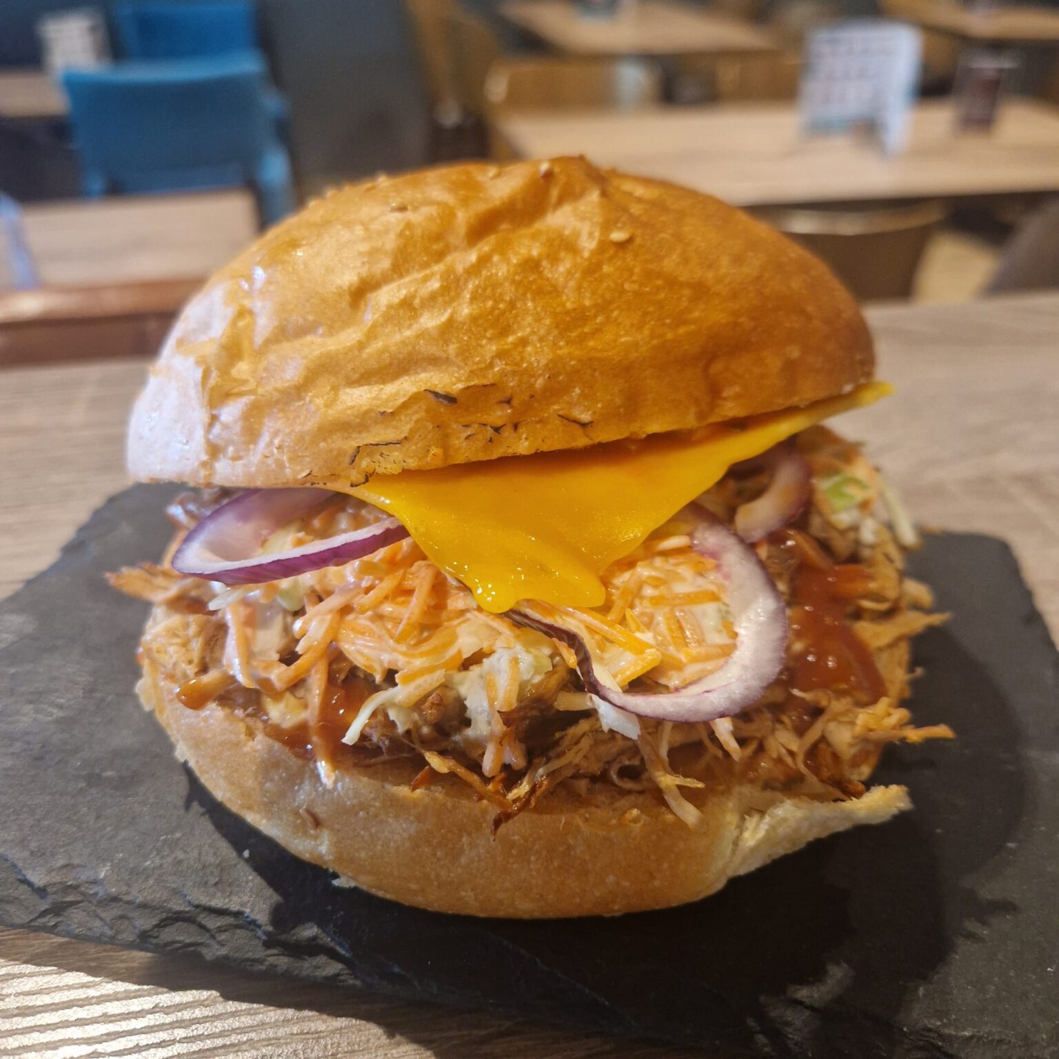 Pulled Porked Burger