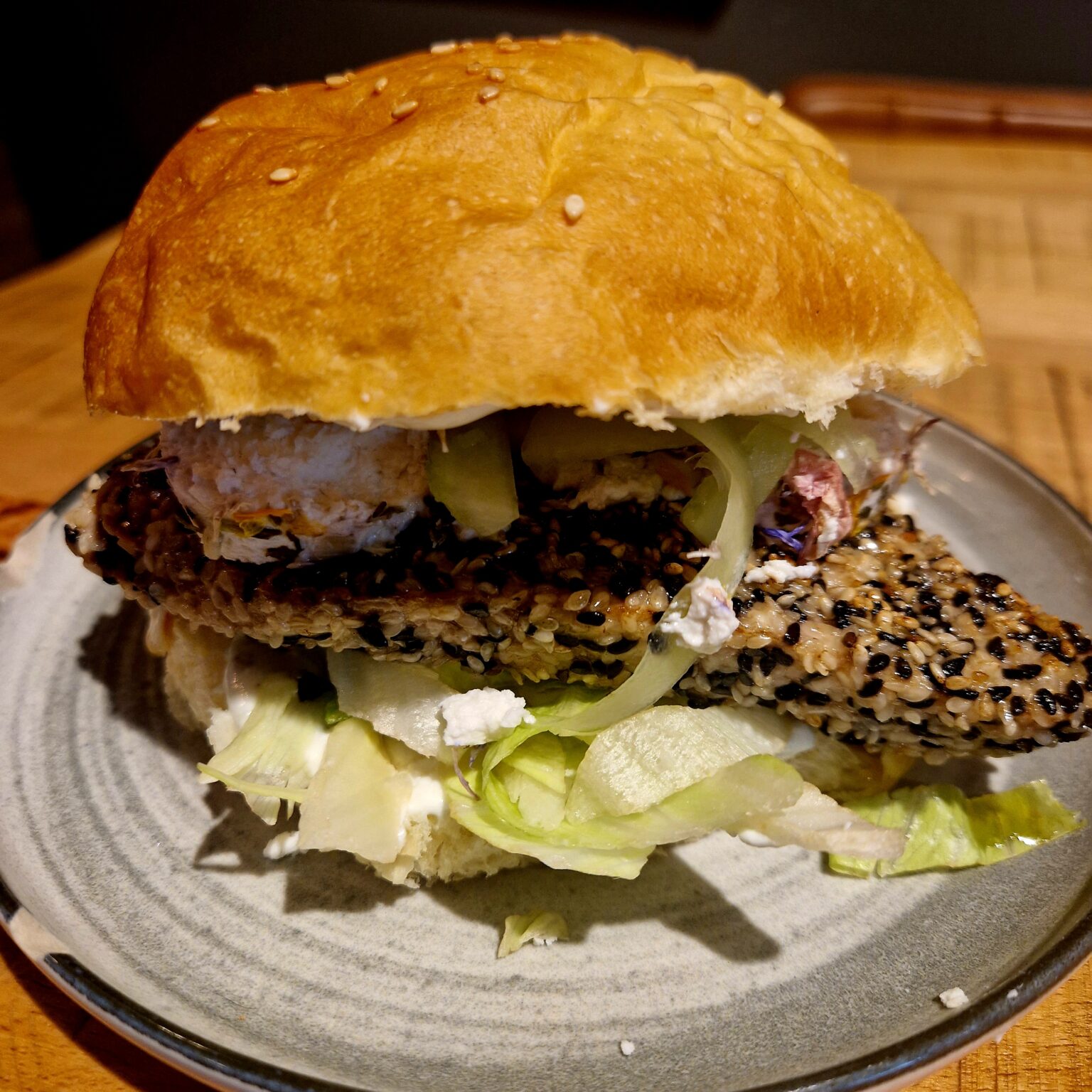 Burger du moment mois de juillet au thon