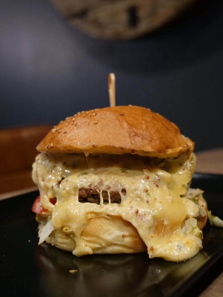 Burger raclette